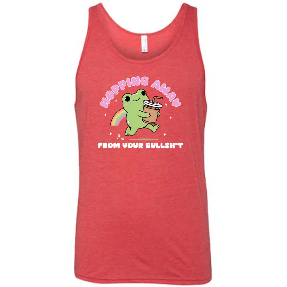 Hopping Away From Your Bullshit Shirt Unisex