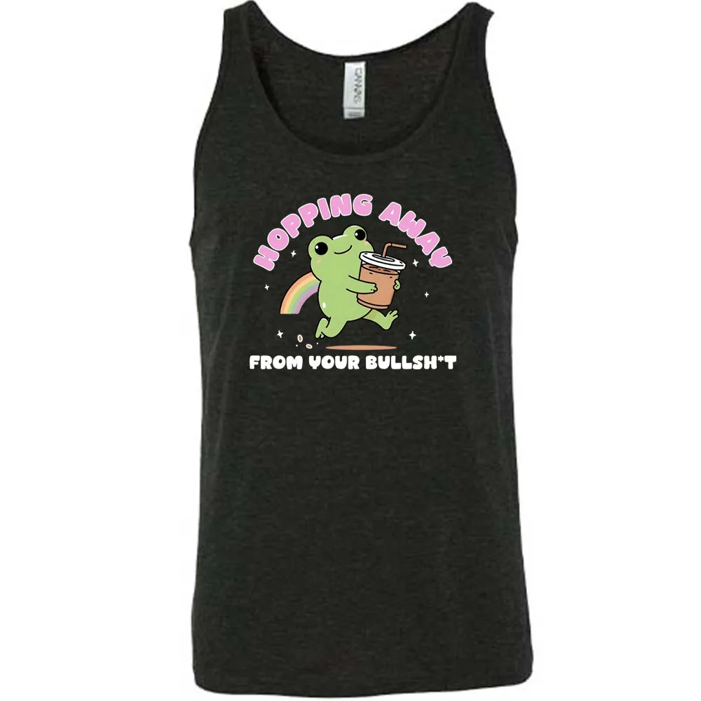 Hopping Away From Your Bullshit Shirt Unisex
