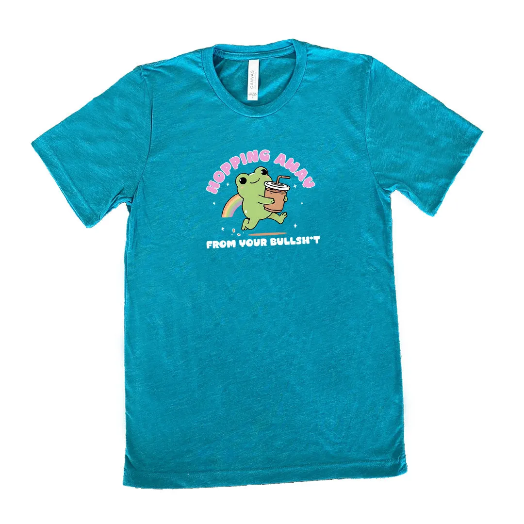 Hopping Away From Your Bullshit Shirt Unisex