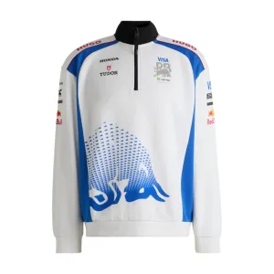 HUGO x VCARB fanwear sweatshirt with degrad bull graphic