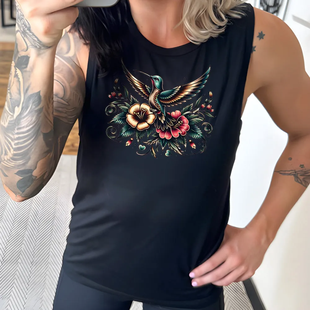 Hummingbird Muscle Tank