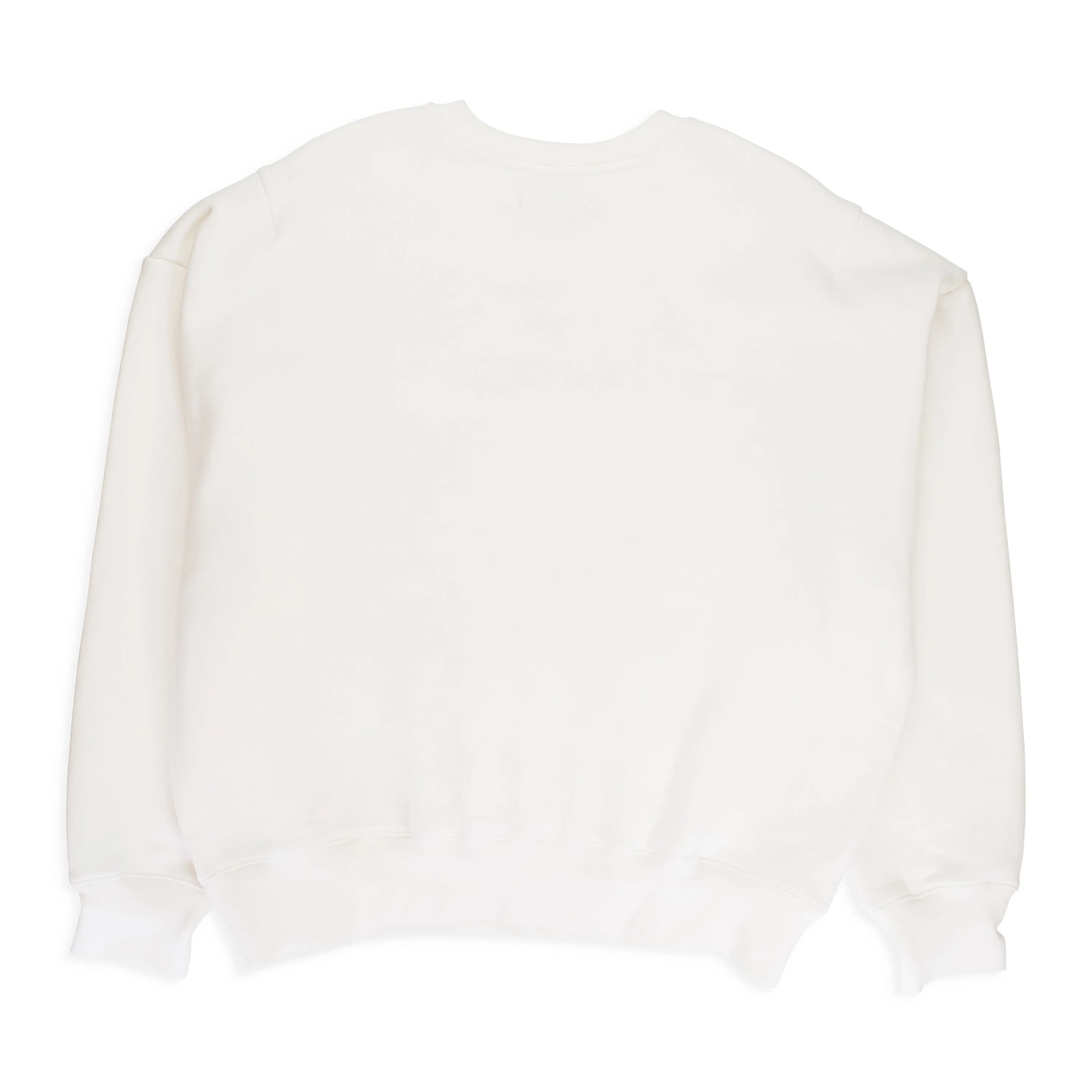 HWT FLEECE CREWNECK OFF WHITE HOODIES & SWEATSHIRTS