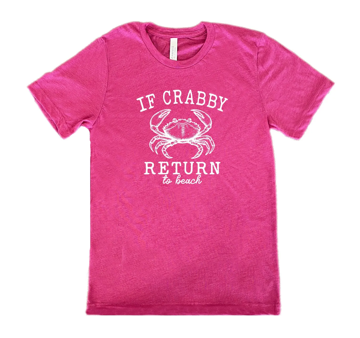 If Crabby Return to Beach Shirt Unisex