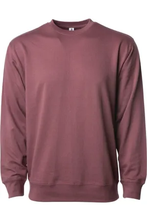 Independent Trading Co. Icon Lightweight Loopback Terry Crewneck Sweatshirt