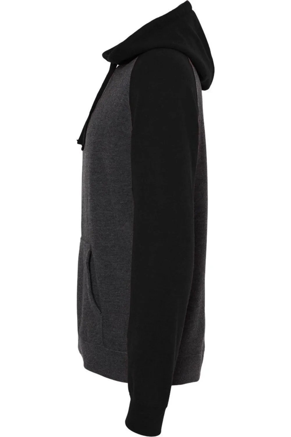 Independent Trading Co. Raglan Hooded Sweatshirt