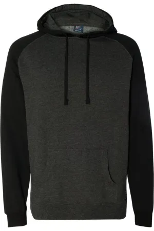Independent Trading Co. Raglan Hooded Sweatshirt