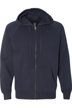 Independent Trading Co. Special Blend Raglan Full-Zip Hooded Sweatshirt