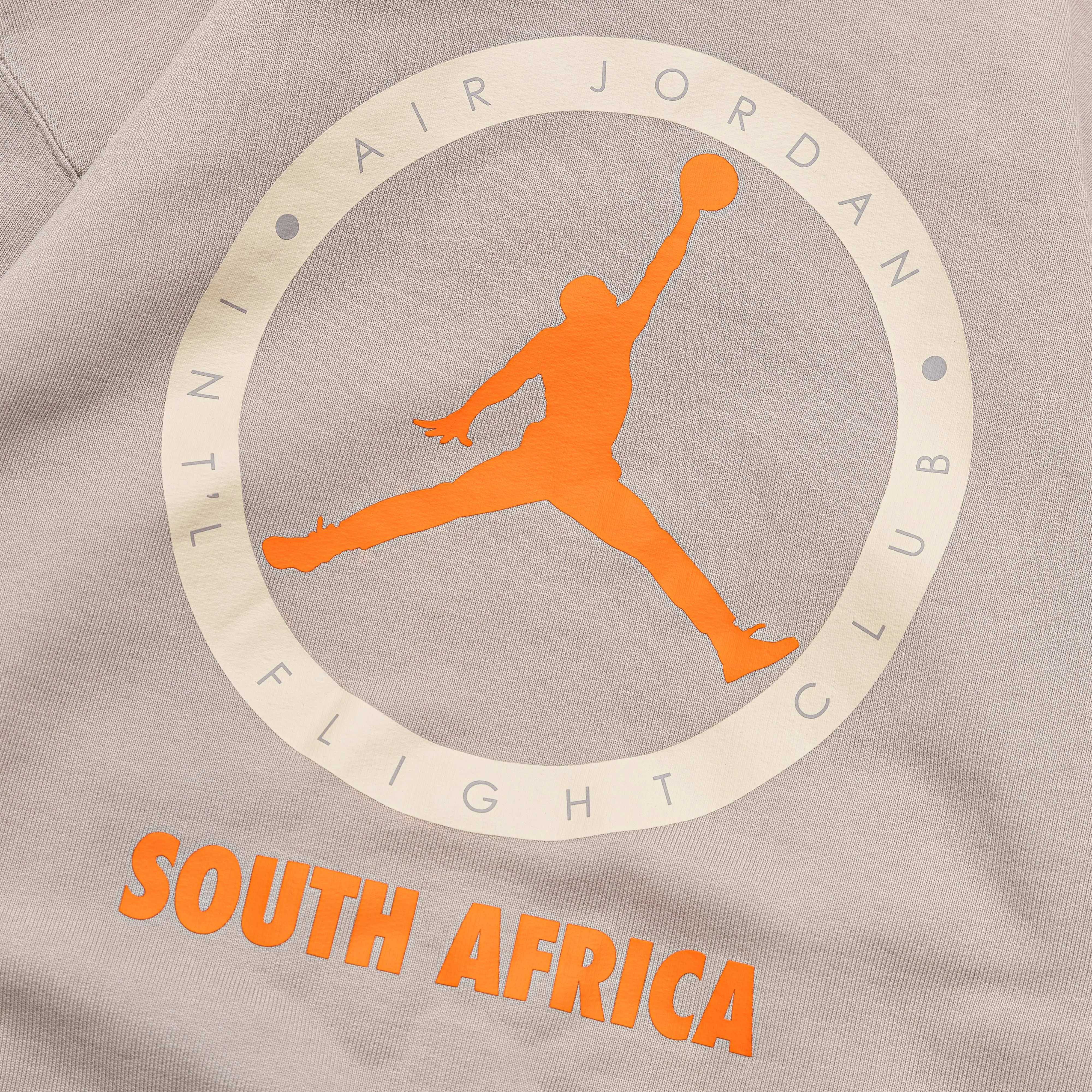 International Flight Club Hoodie  Shelflife - Enigma Stone/Total Orange