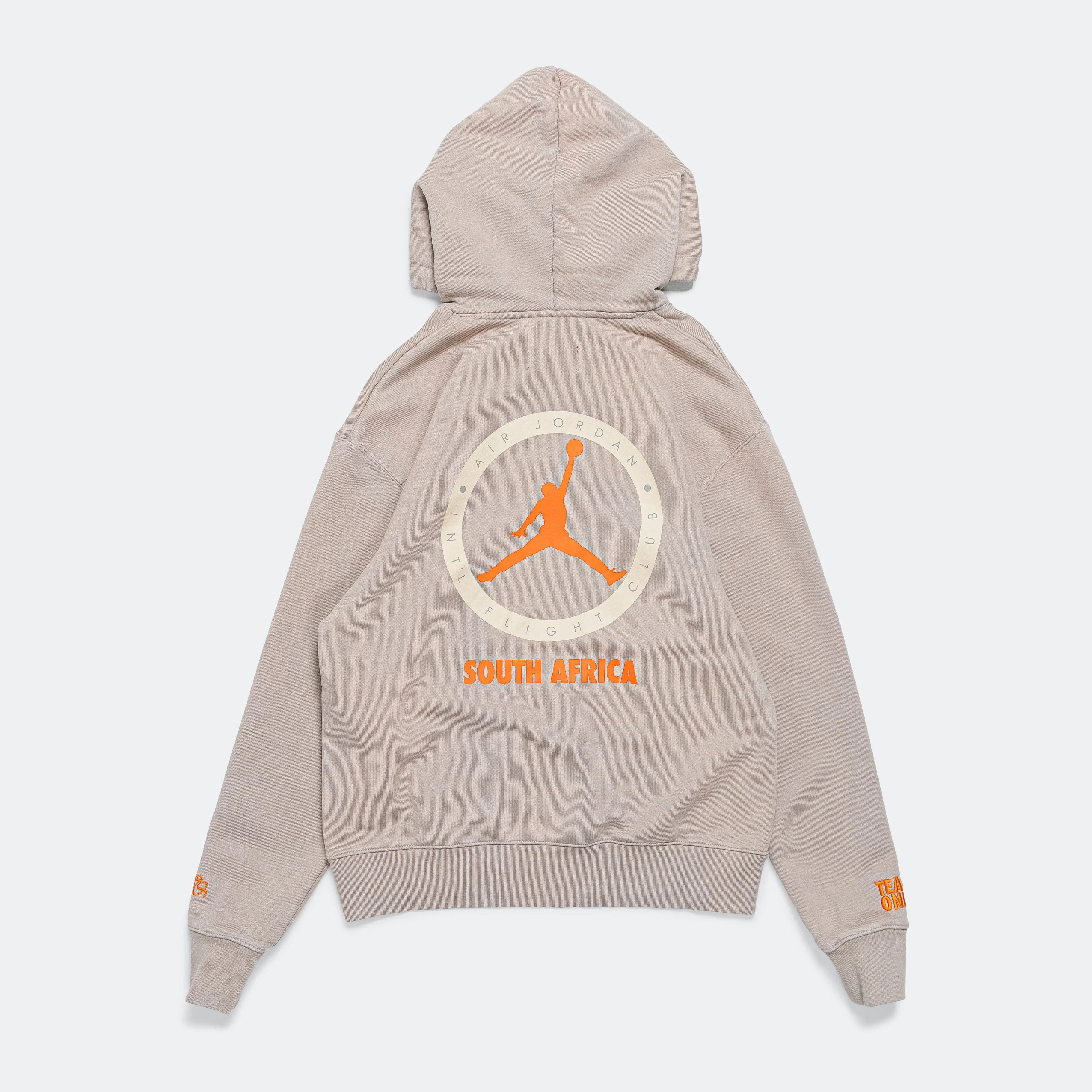 International Flight Club Hoodie  Shelflife - Enigma Stone/Total Orange