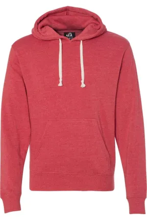 J. America Triblend Fleece Hooded Sweatshirt