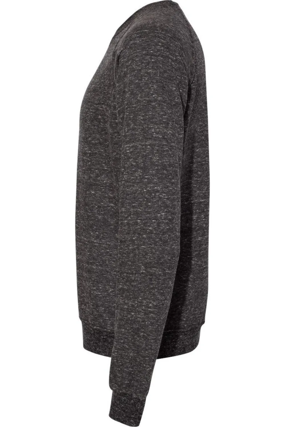 JERZEES Snow Heather French Terry Crewneck Sweatshirt
