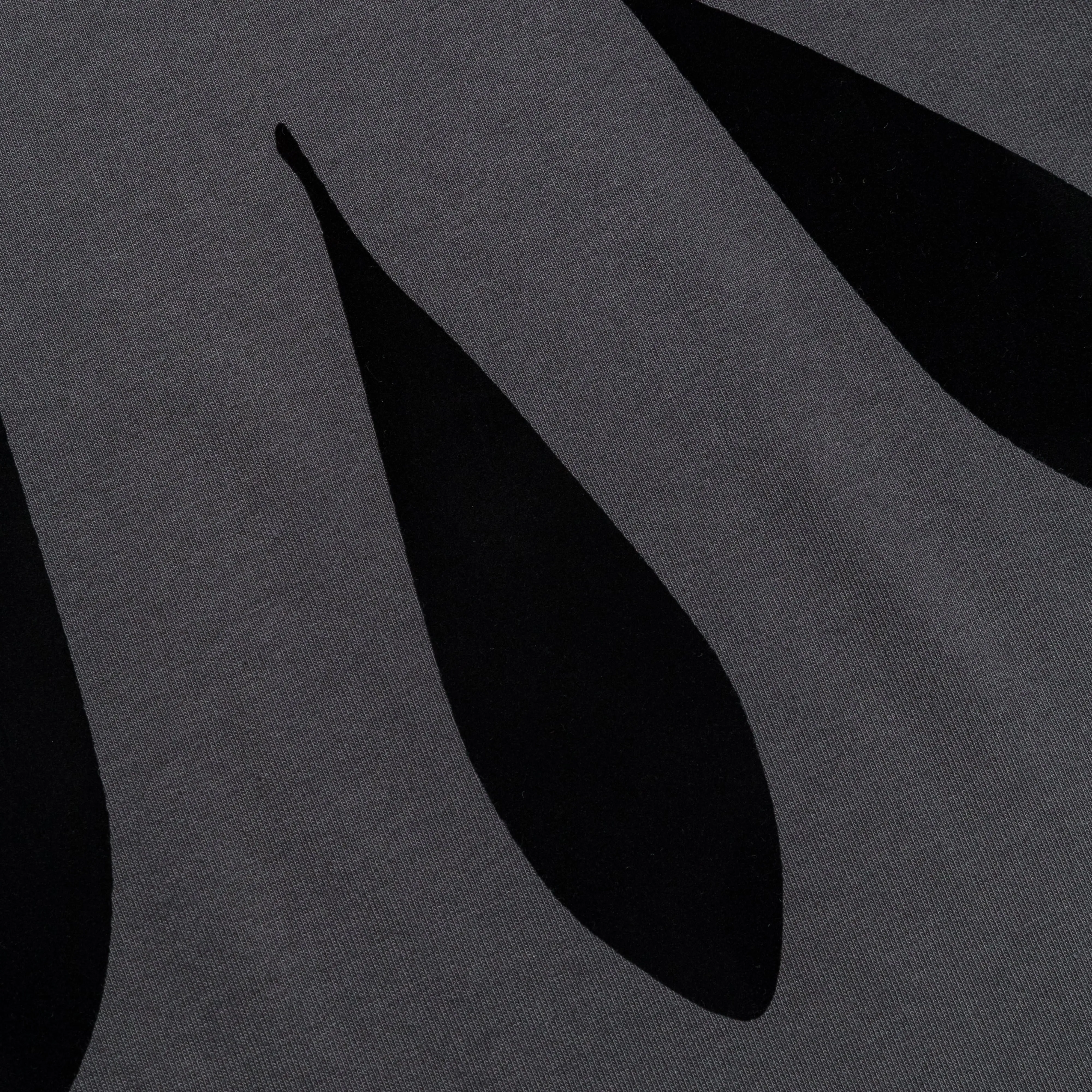 Jester Oversized Crewneck - Washed Black Jersey