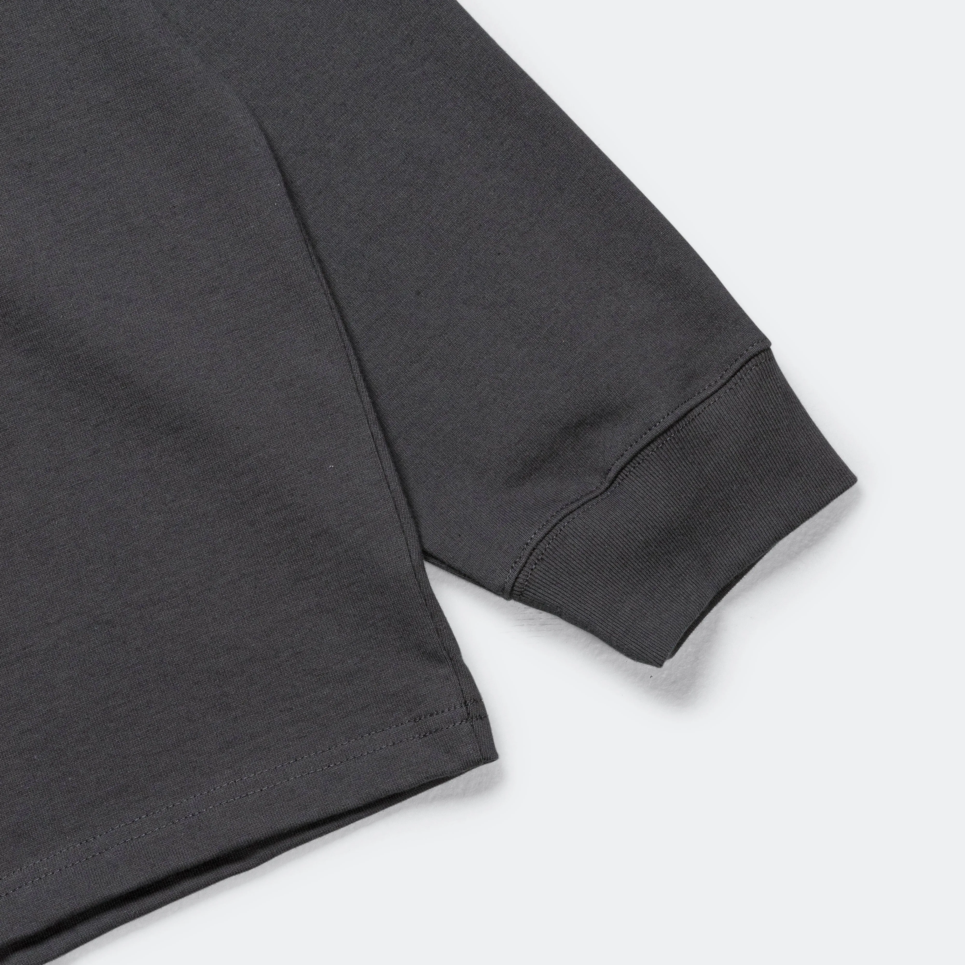 Jester Oversized Crewneck - Washed Black Jersey