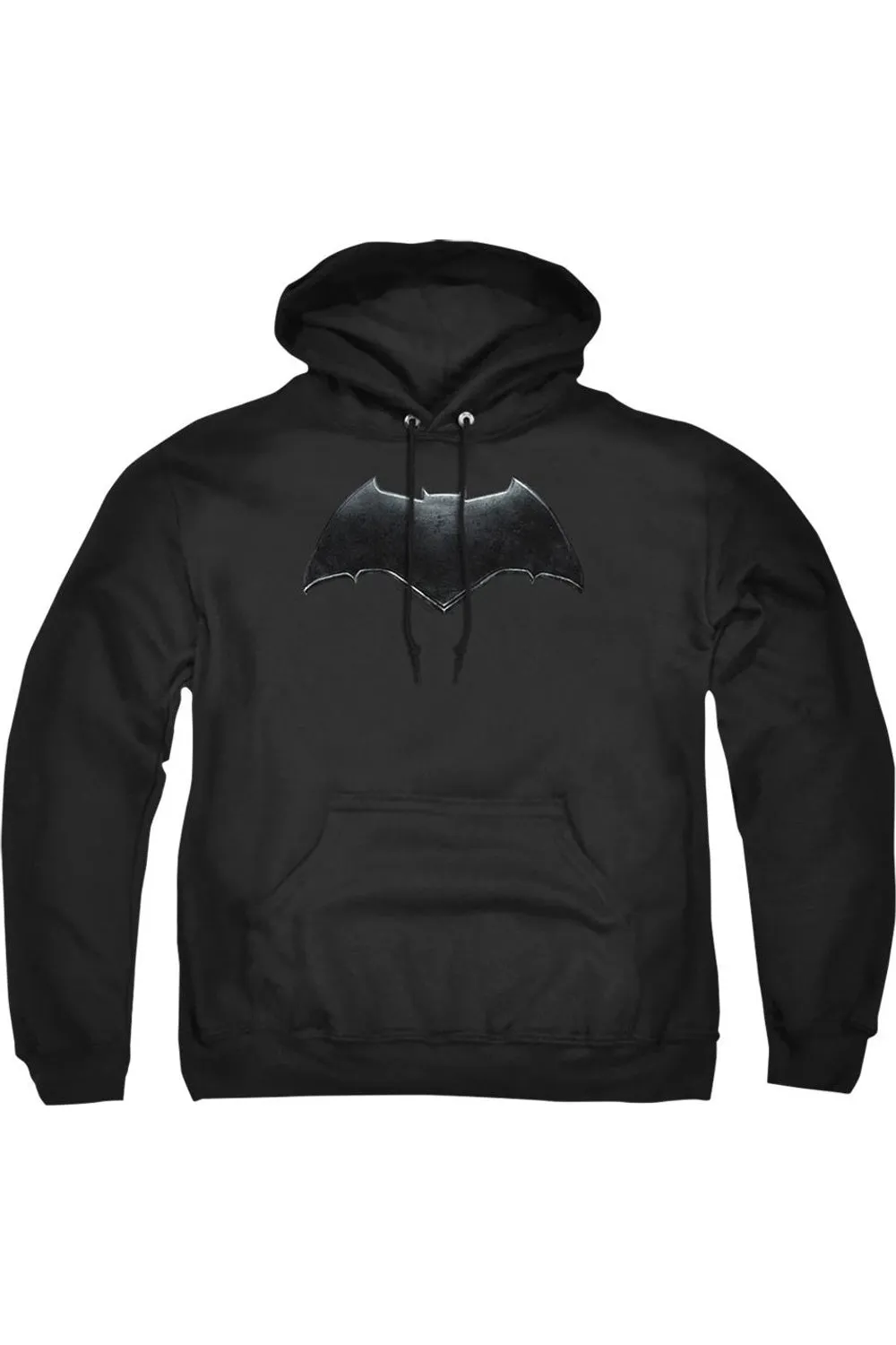 Justice League Movie Batman Logo Adult Pull Over Hoodie / Hooded Sweatshirt