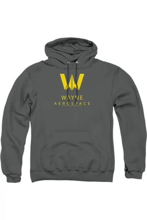 Justice League Movie Wayne Aerospace Adult Pull Over Hoodie / Hooded Sweatshirt