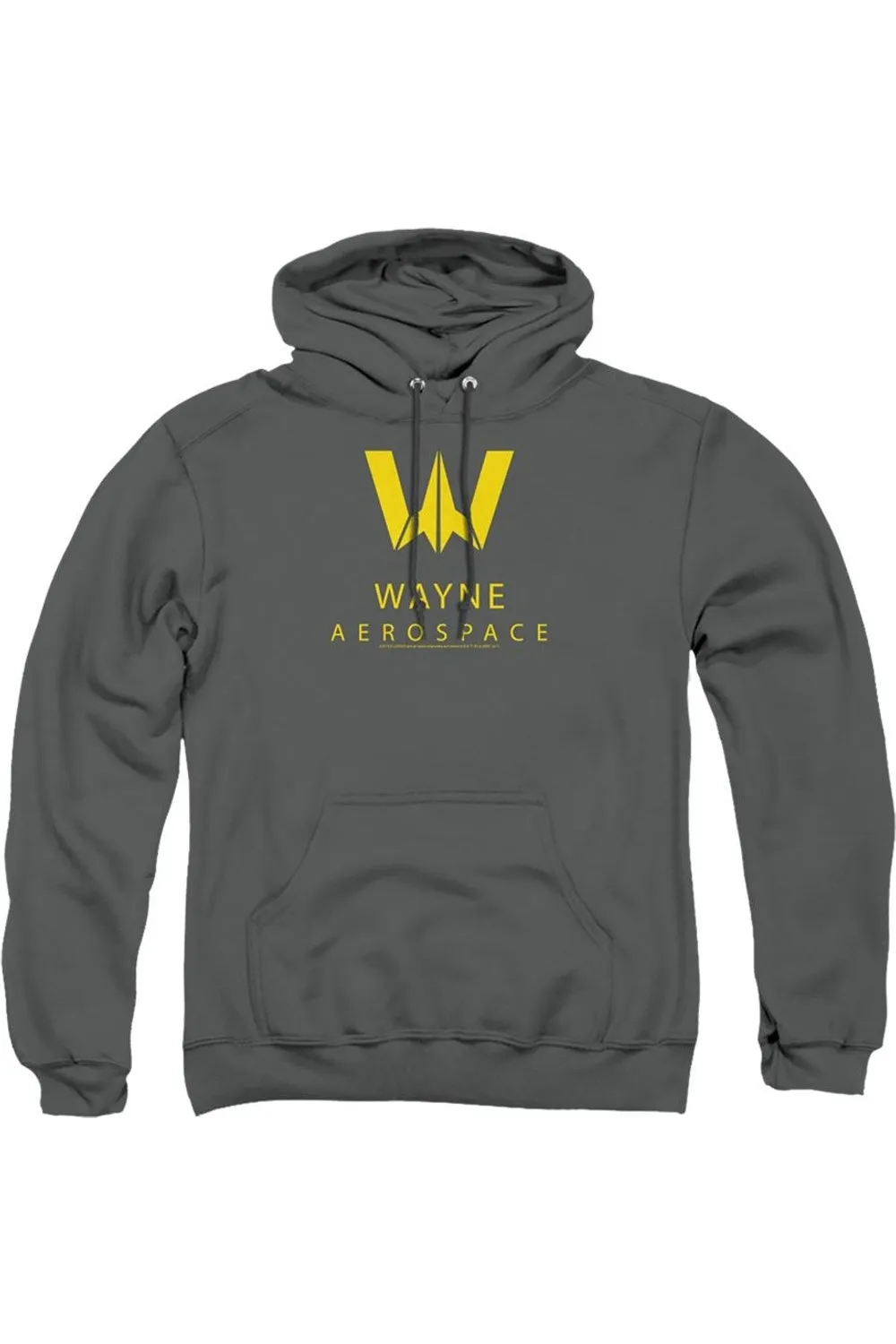Justice League Movie Wayne Aerospace Adult Pull Over Hoodie / Hooded Sweatshirt