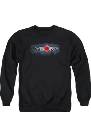 Justice League of America Cyborg Title Adult Crewneck Sweatshirt