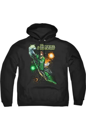 Justice League of America Galactic Guardian Adult Pull Over Hoodie / Hooded Sweatshirt