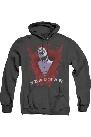 Justice League of America Possession Adult Heather Hoodie / Hooded Sweatshirt