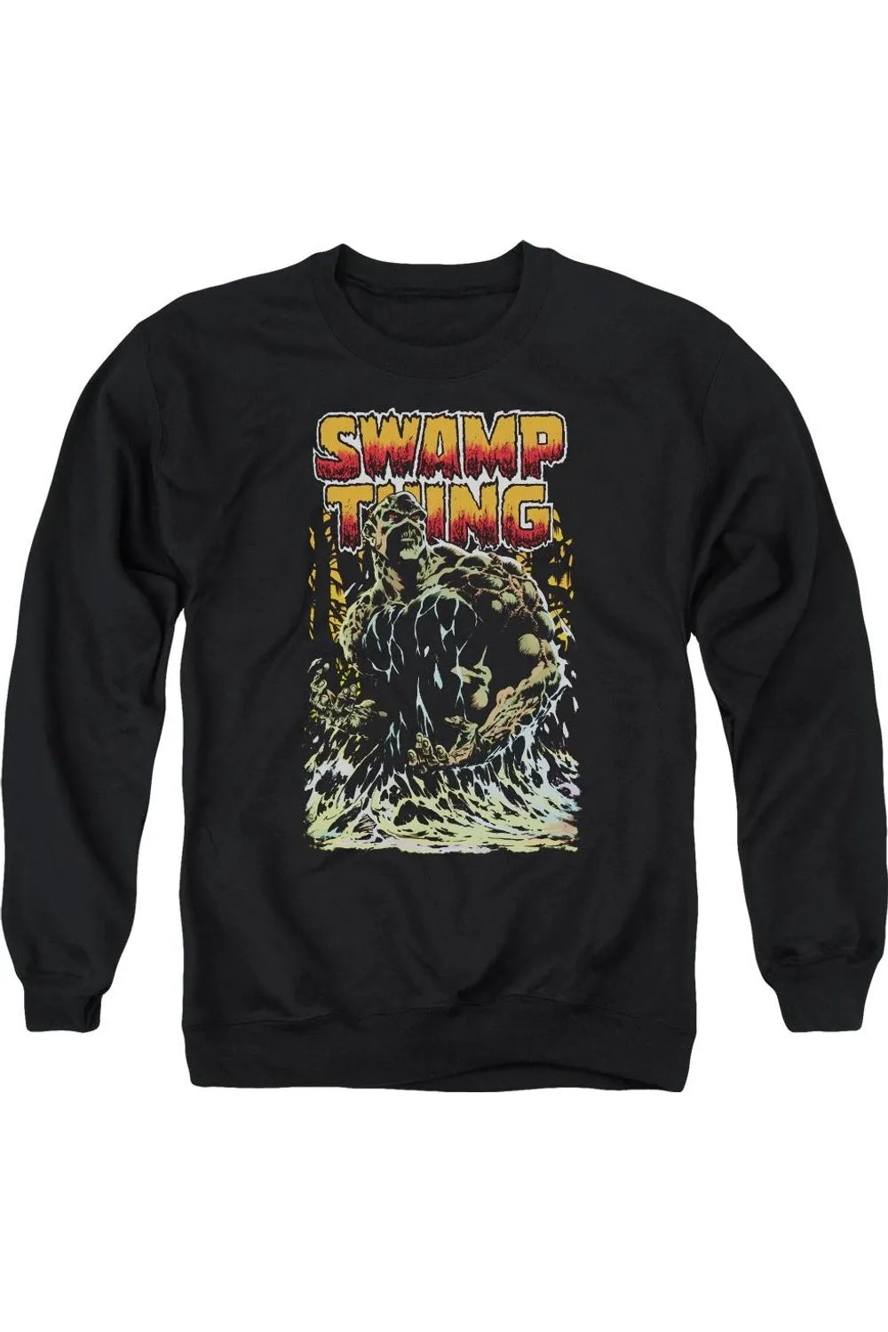 Justice League of America Swamp Thing Adult Crewneck Sweatshirt