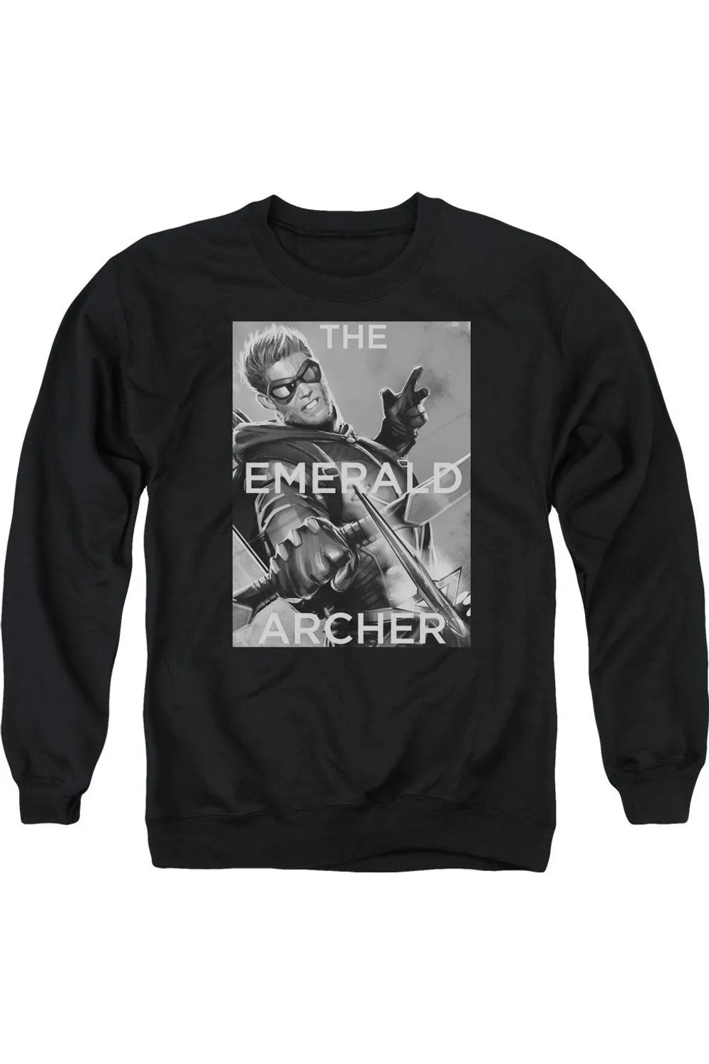 Justice League of America Trigger Adult Crewneck Sweatshirt