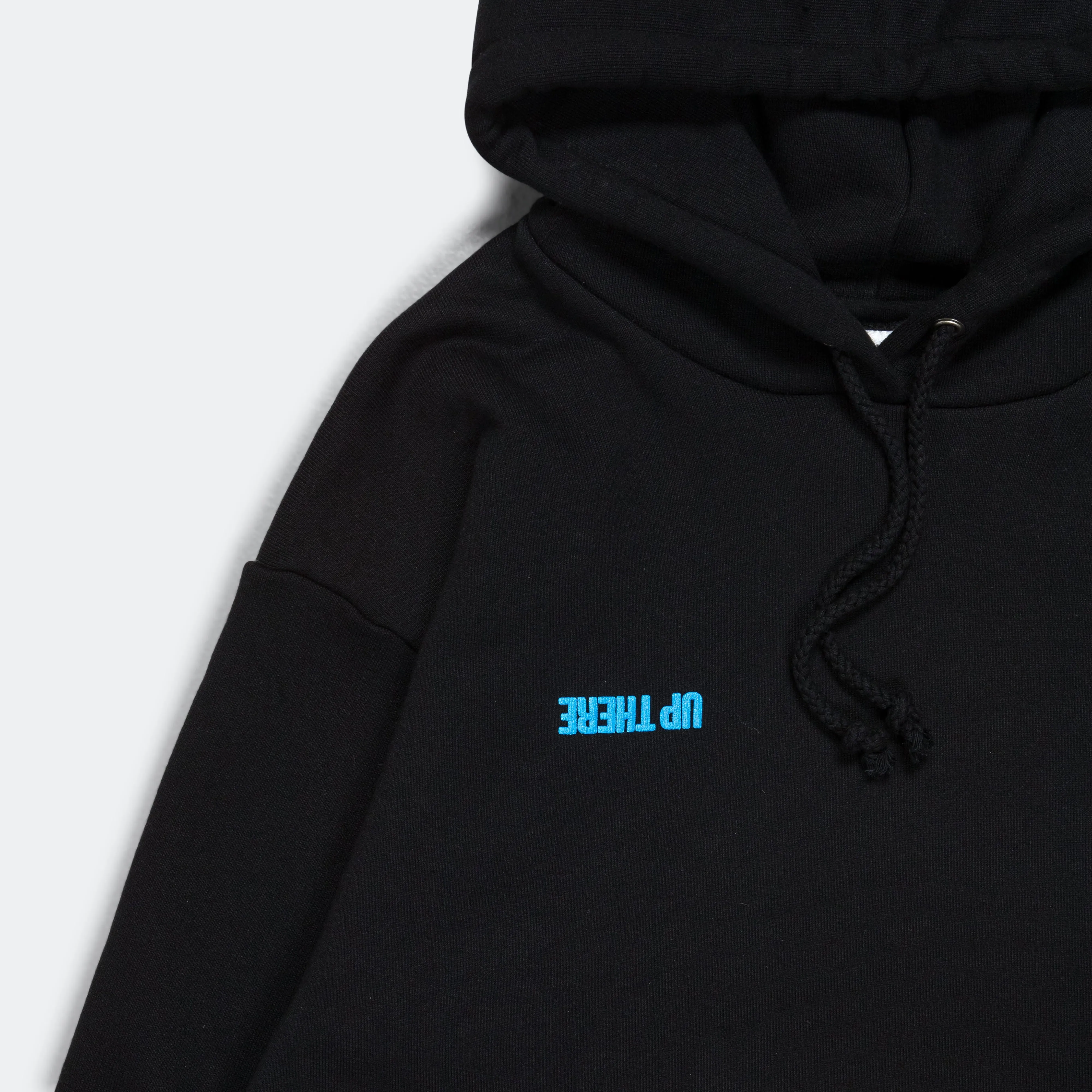 Logo Hoodie - Black/Blue