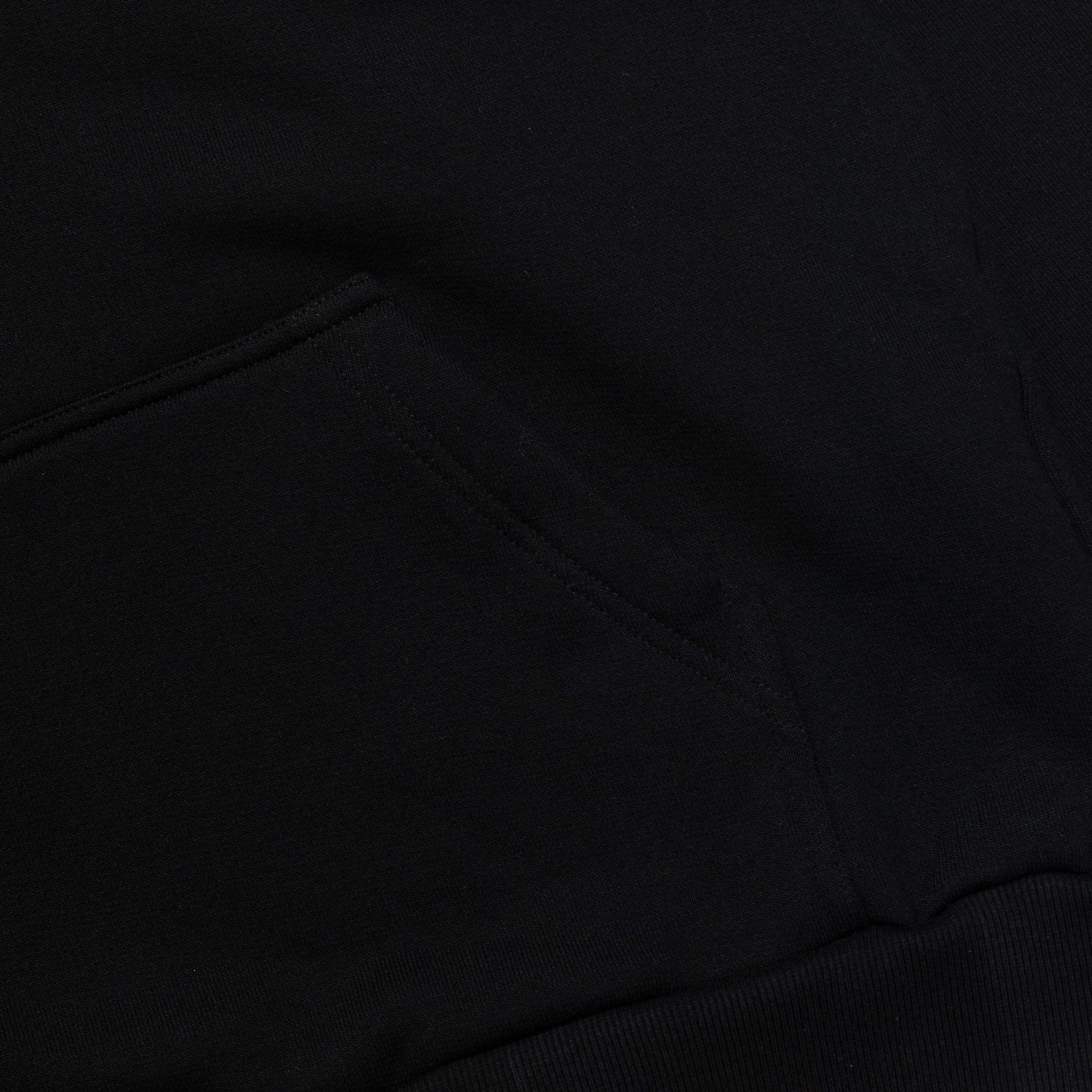 Logo Hoodie - Black/Blue