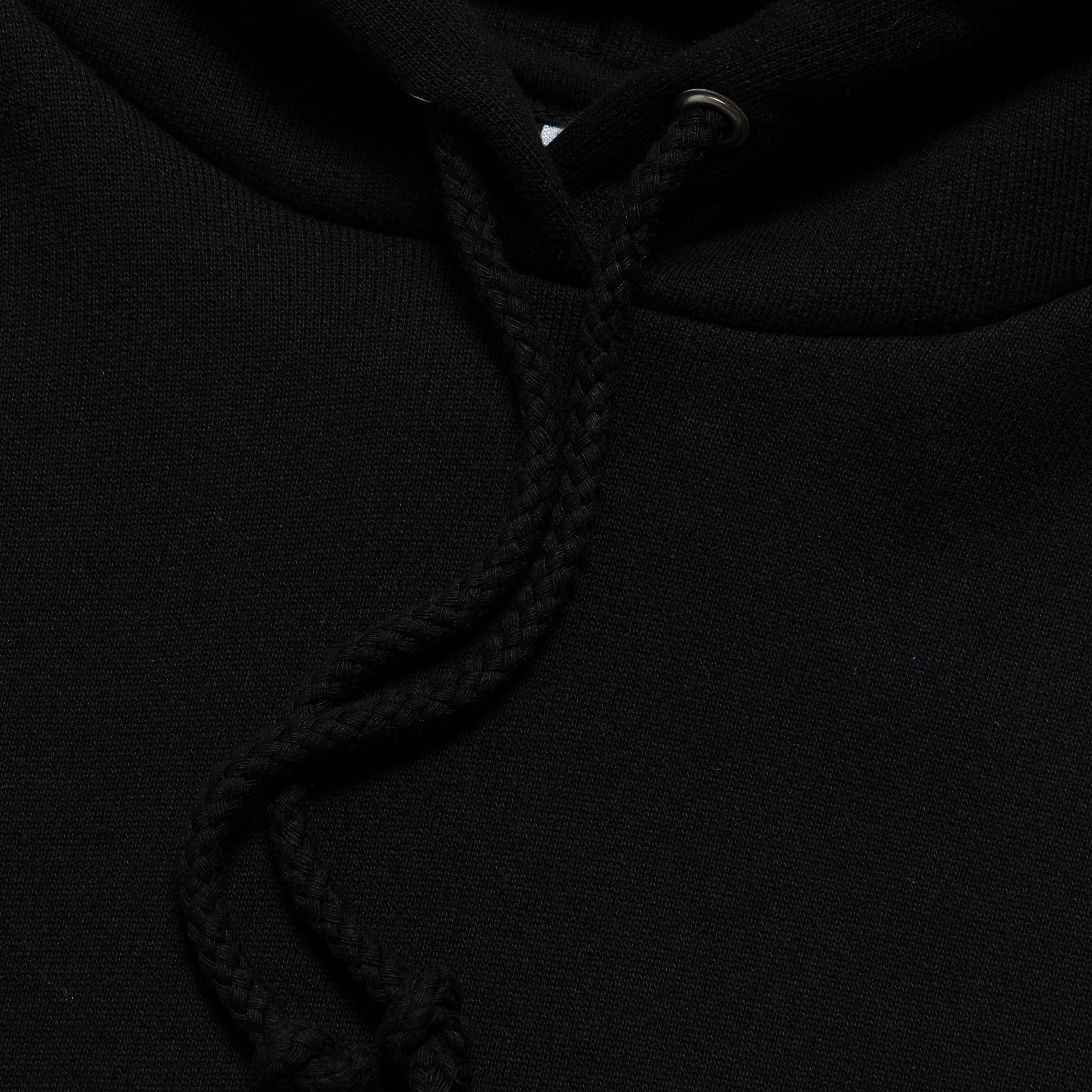 Logo Hoodie - Black/Blue