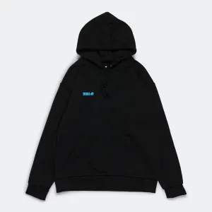 Logo Hoodie - Black/Blue