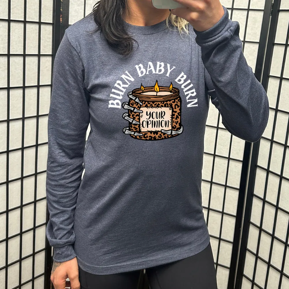 Long Sleeve Tee | Burn Baby Burn