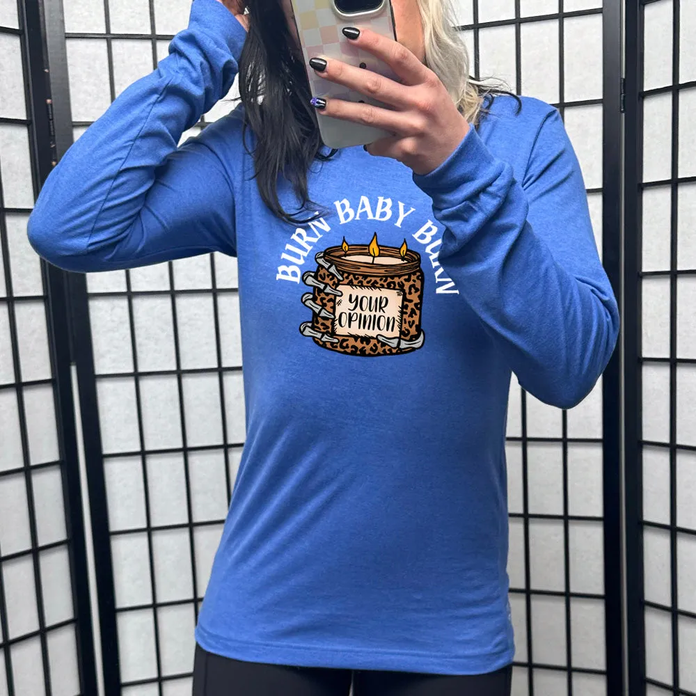 Long Sleeve Tee | Burn Baby Burn