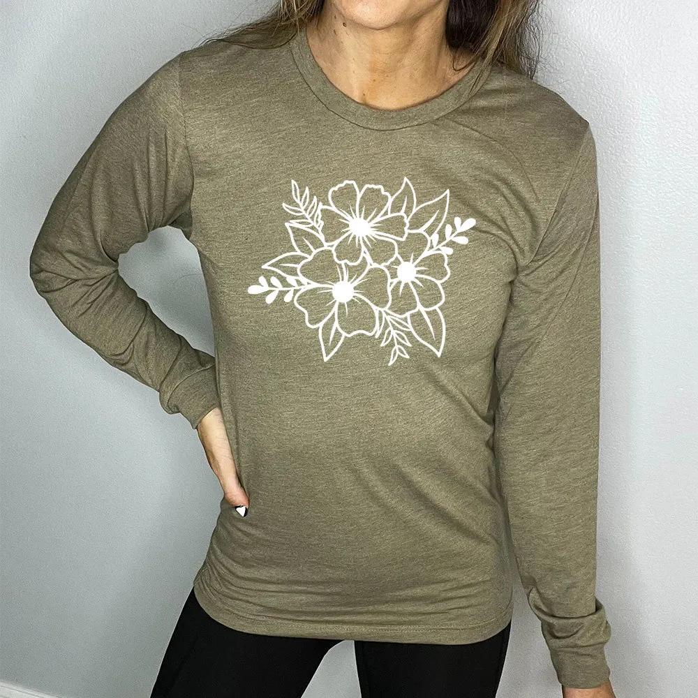 Long Sleeve Tee | Full Bloom