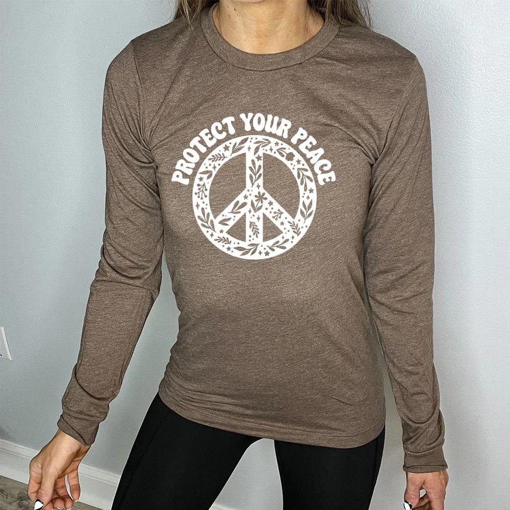 Long Sleeve Tee | Protect Your Peace