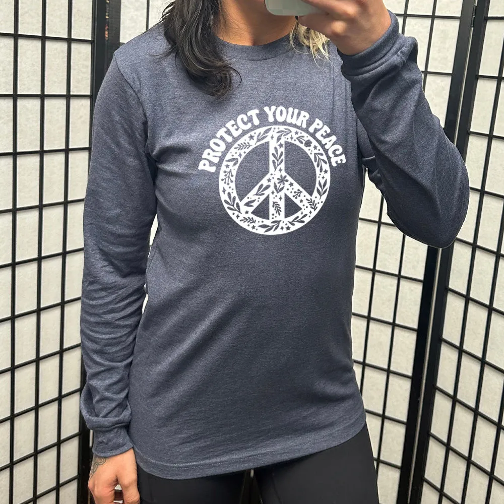 Long Sleeve Tee | Protect Your Peace
