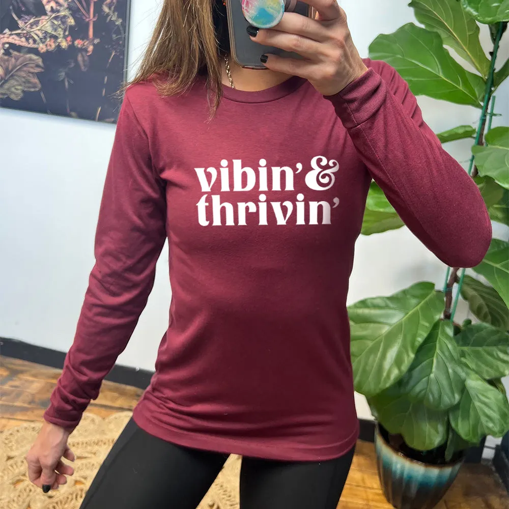 Long Sleeve Tee | Vibin & Thrivin