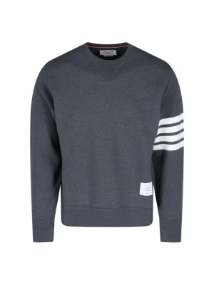 'Loopback 4-Bar' Sweatshirt  Dark Grey