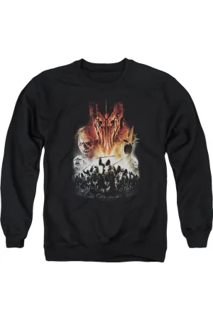 Lord Of The Rings Evil Rising Adult Crewneck Sweatshirt