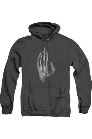 Lord Of The Rings Hand Of Saruman Adult Heather Hoodie / Hooded Sweatshirt