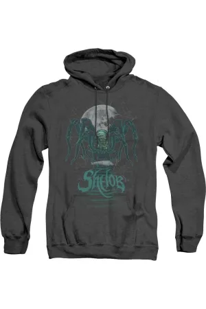 Lord Of The Rings Shelob Adult Heather Hoodie / Hooded Sweatshirt