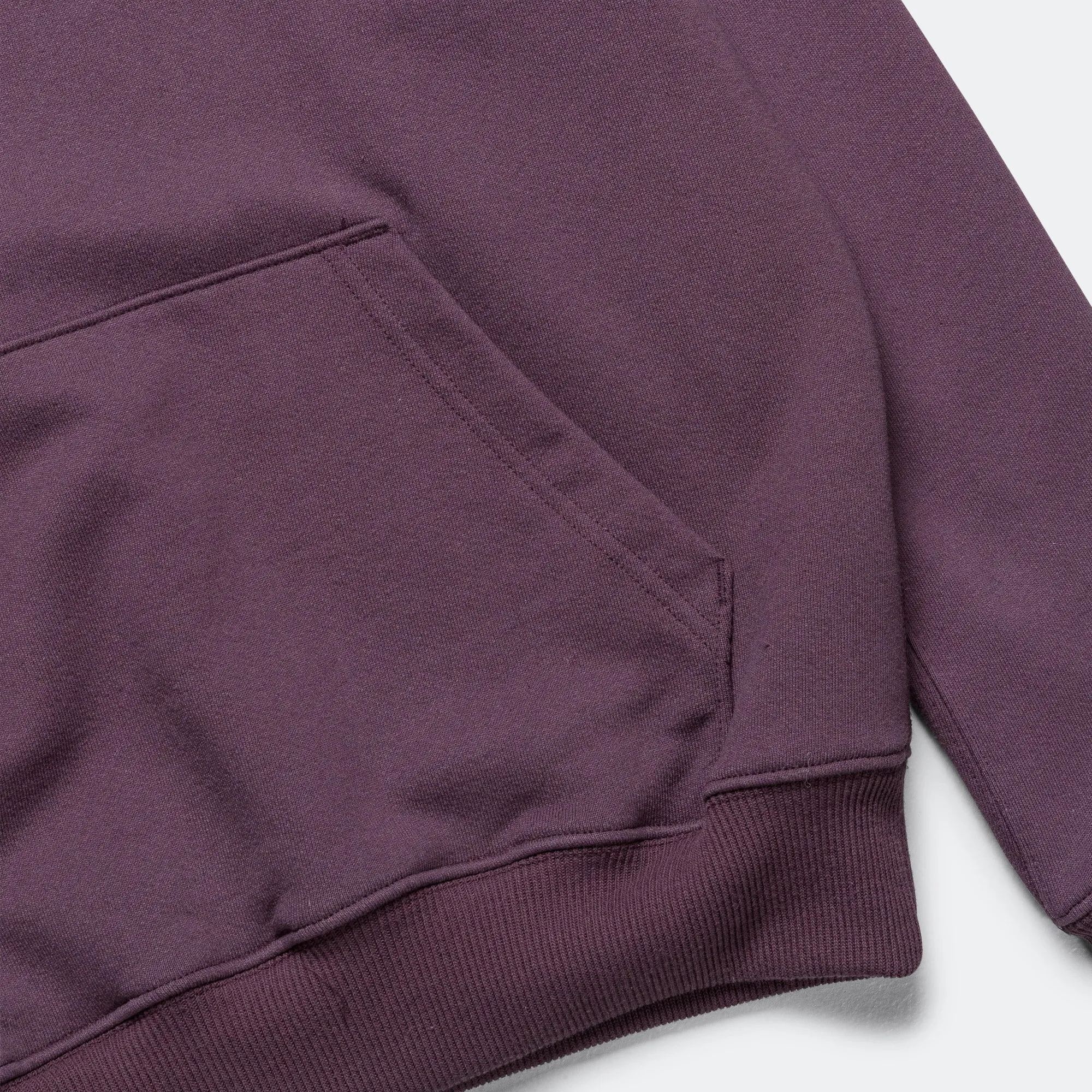 Made in USA Core Hoodie - Plum Brown