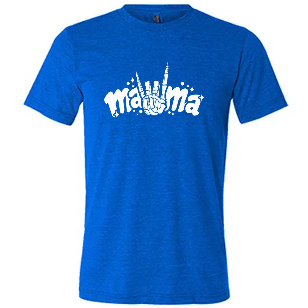 Mama Skeleton Horns Shirt Unisex