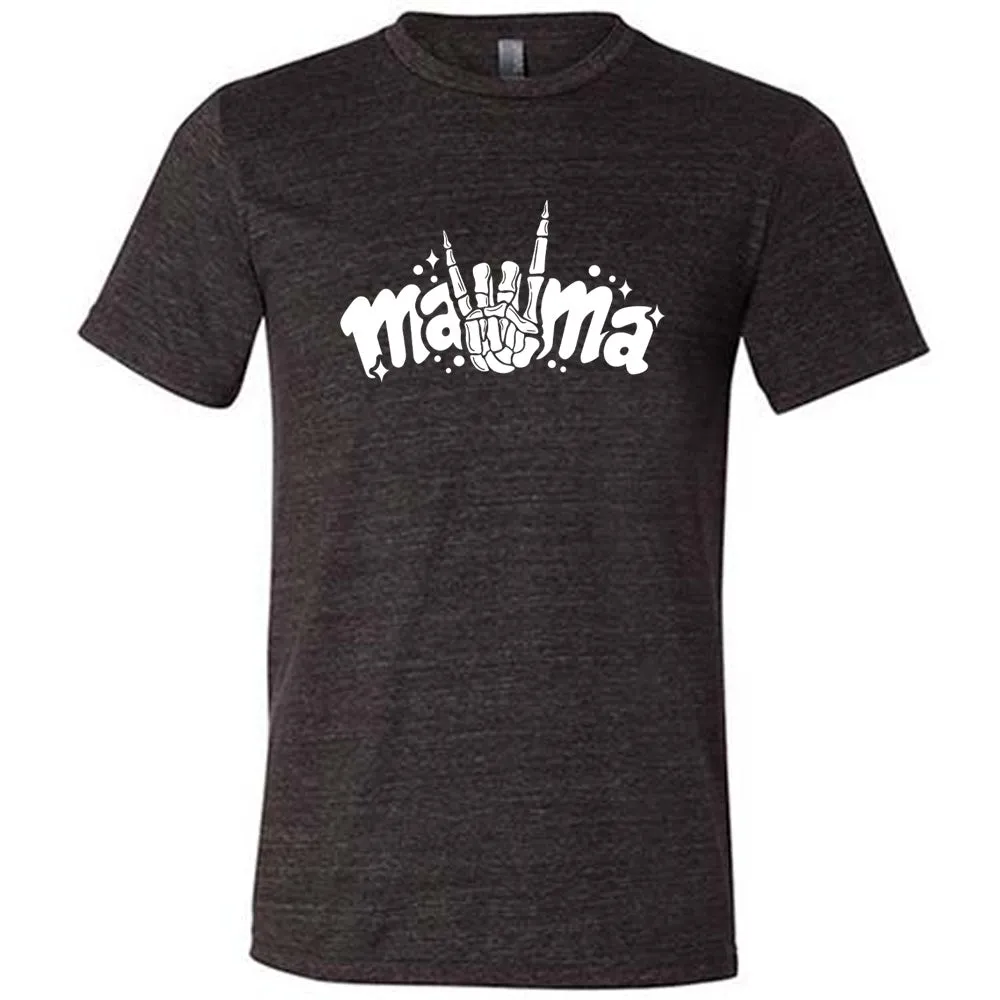 Mama Skeleton Horns Shirt Unisex