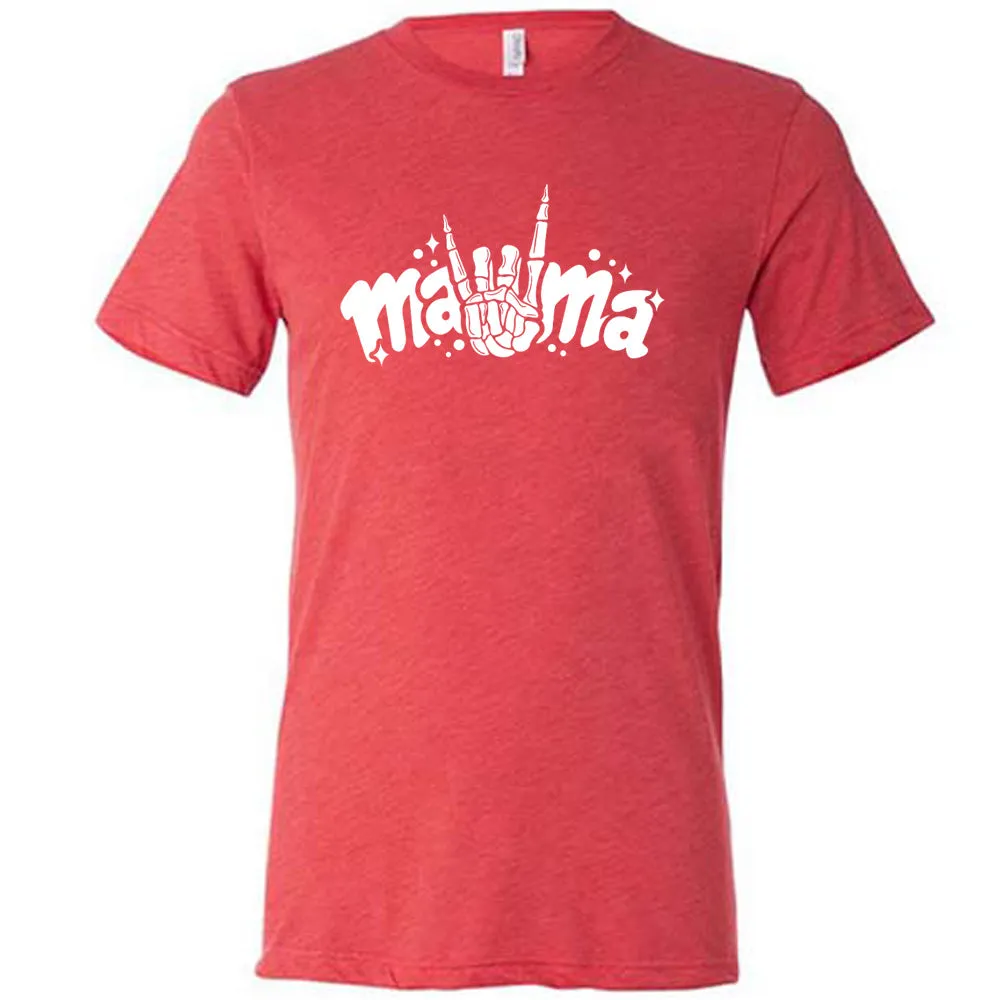 Mama Skeleton Horns Shirt Unisex