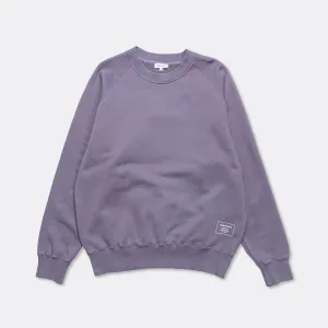 Marten Relaxed Organic Raglan Sweatshirt - Dusk Purple