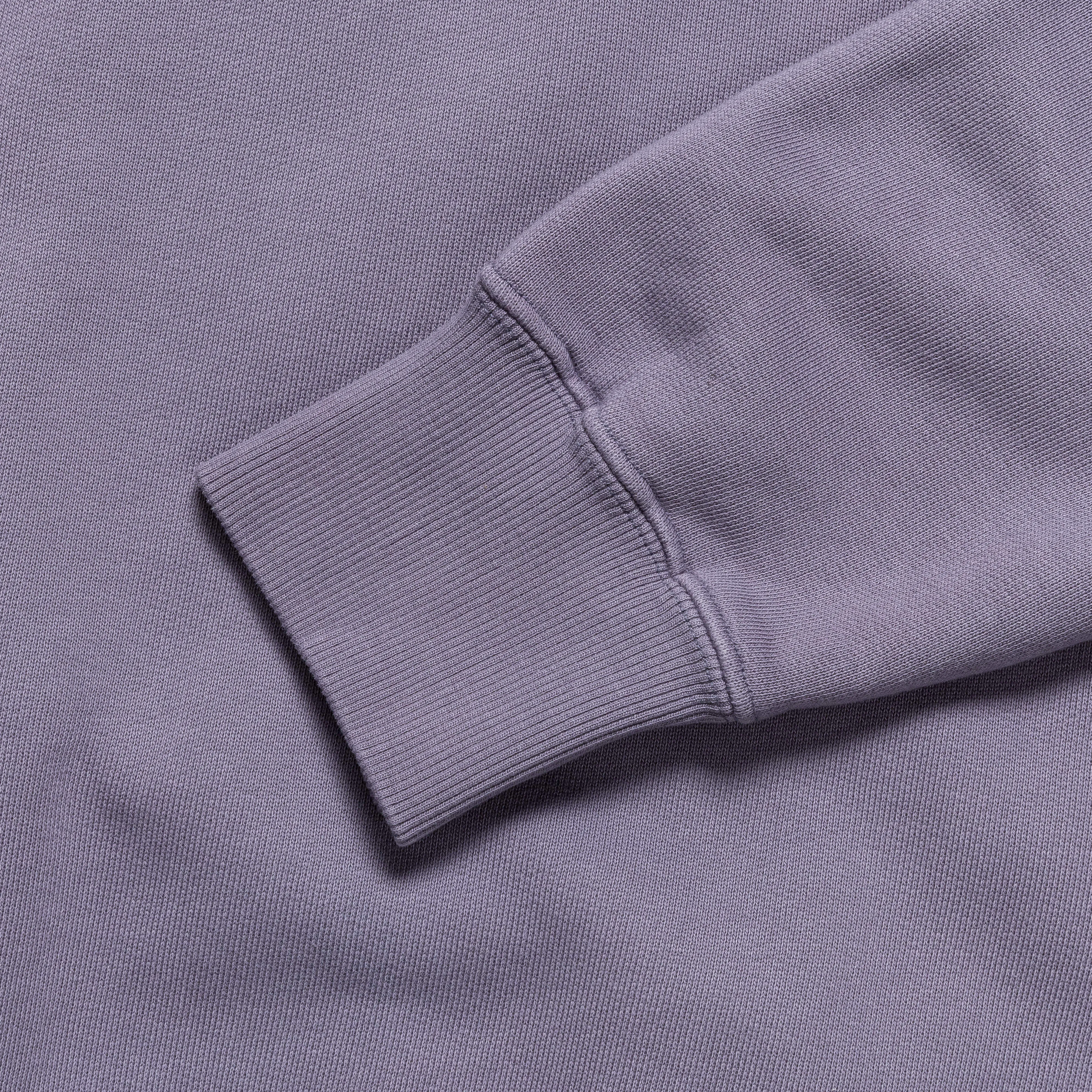 Marten Relaxed Organic Raglan Sweatshirt - Dusk Purple