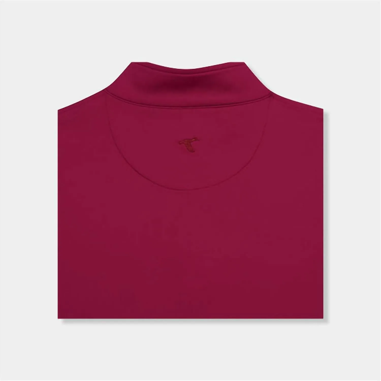 Men's Club Performance Quarterzip Sweatshirt In Maroon