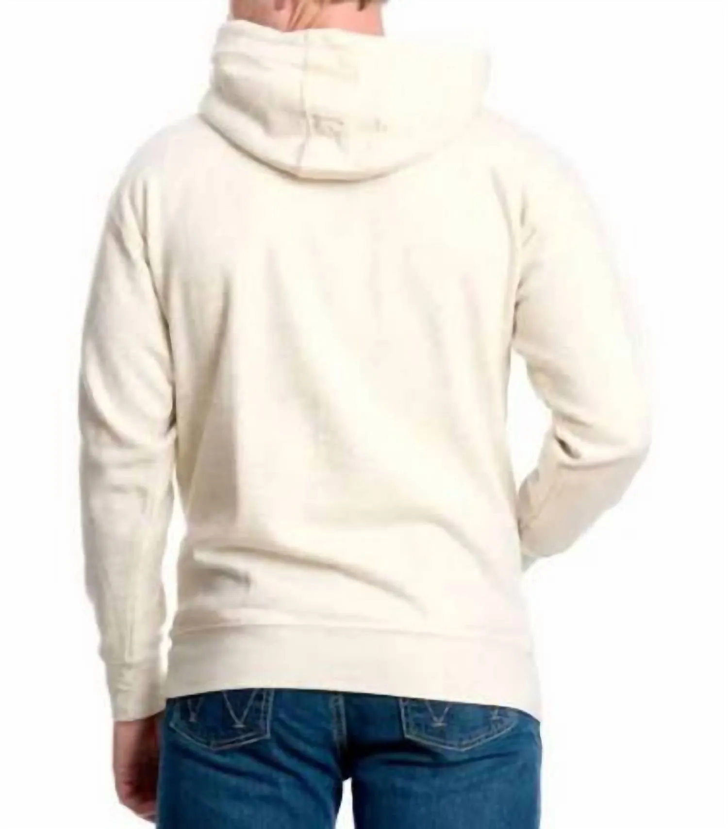 Men's Desert Daybreak Logo Graphic Hoodie In Pale Heather Grey