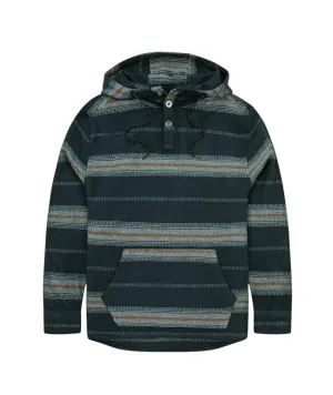 Men's Quintin Baja Pullover Hoodie In Indigo