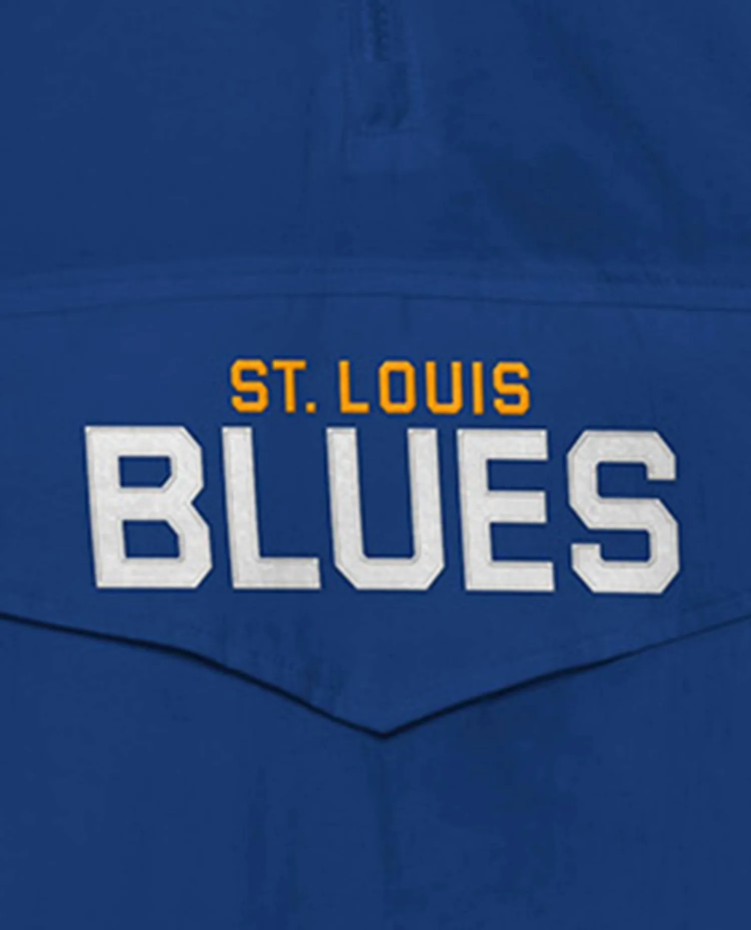 Men's St. Louis Blues The Breakaway Nylon Half-Zip Jacket