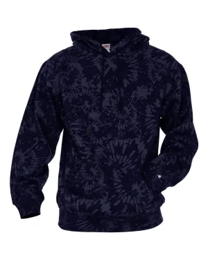 Men's Tie-Dyed Triblend Hooded Sweatshirt